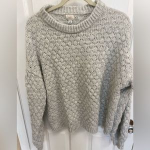 Medium Gray A new day sweater